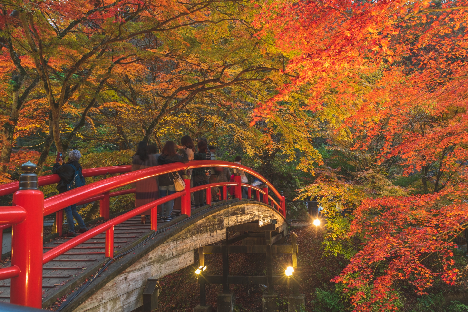 【伊香保随一の名所】河鹿橋（かじかばし）
